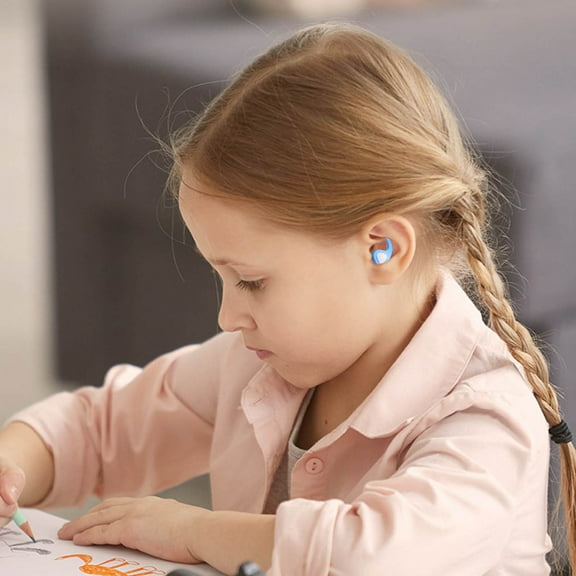 Swimming Earplugs for Noise Reduction - Three of Silicone Design for Comfort and