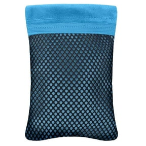 Swimming Beach Accessory Large 7-Inch Sand Remover with Mesh Pocket and Friendly Powder Bag for Easy Beach and Drying