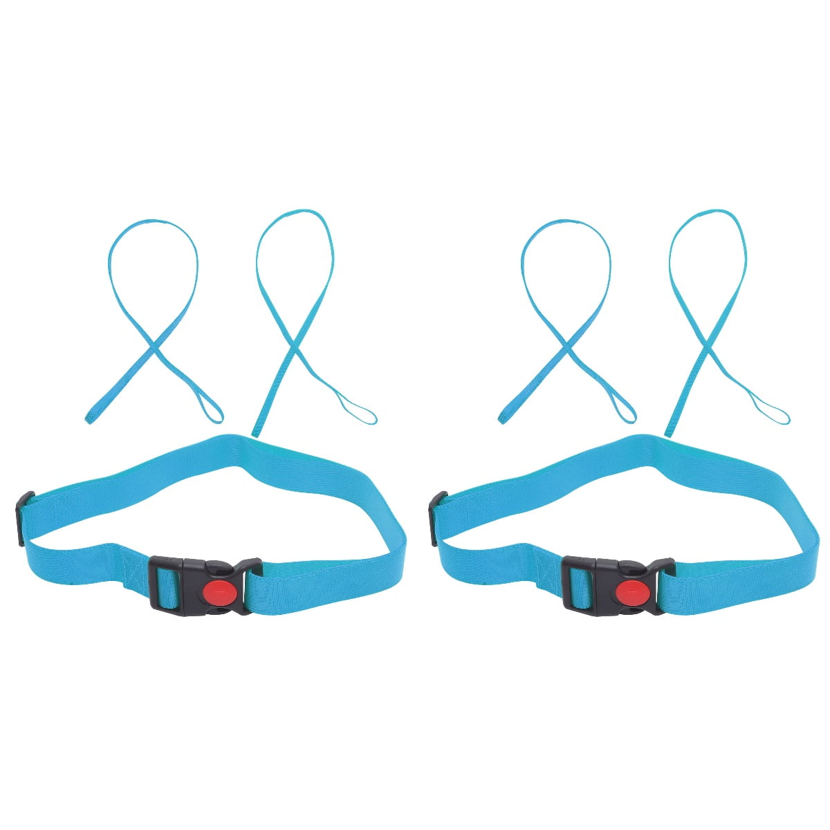 Swimming Belt 2 Sets Pool Float Tether Harness Safety Leash Training