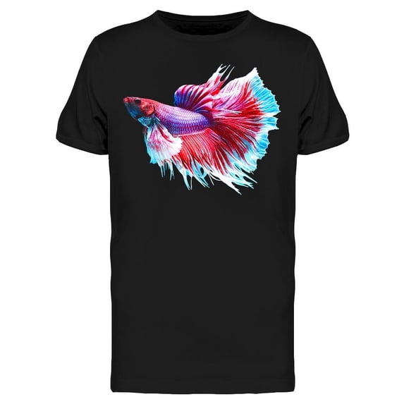 Swimming Betta Fish Tee Men's -Image by Shutterstock
