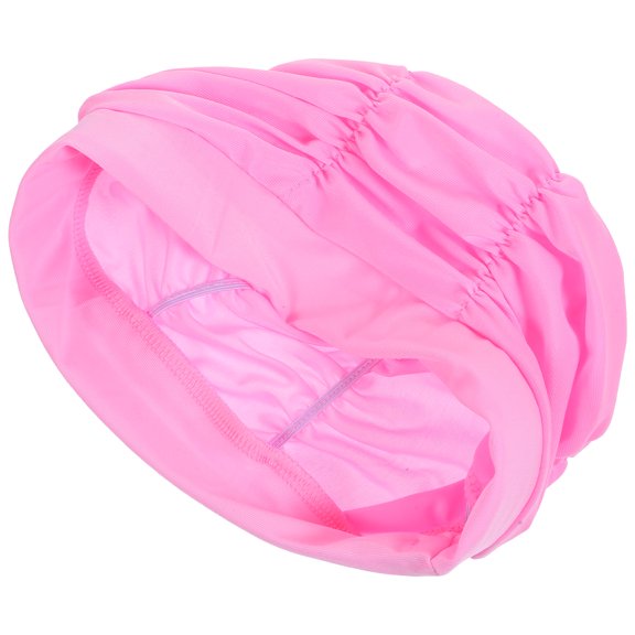 Swimming Cap Wear-resistant Hats Stretchy Caps for Women Long Hair Miss Women's