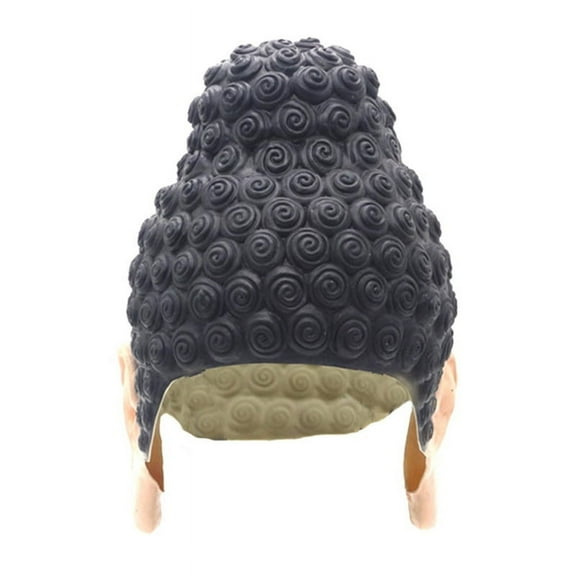 Swimming Caps TathaGata Buddha Shape Nonslip Flexible Latex Swim Caps for Surfing Kids Girls Boys Women Men,1 x latex hat,Black & Yellow