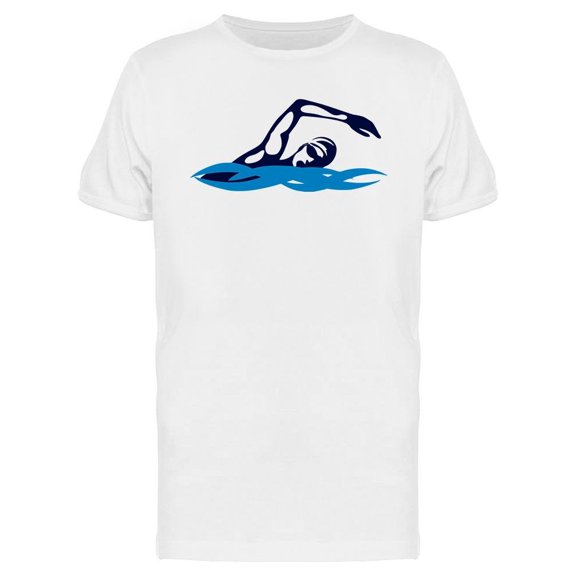 Swimming Competition T-Shirt Men -Image by Shutterstock, Male x-Large