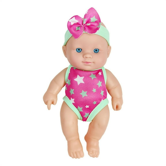 Swimming Doll with Flexible Joints Removable Swimsuit for Kids Beach Pool Play Summer Toy Gift Bath Time Fun(B)
