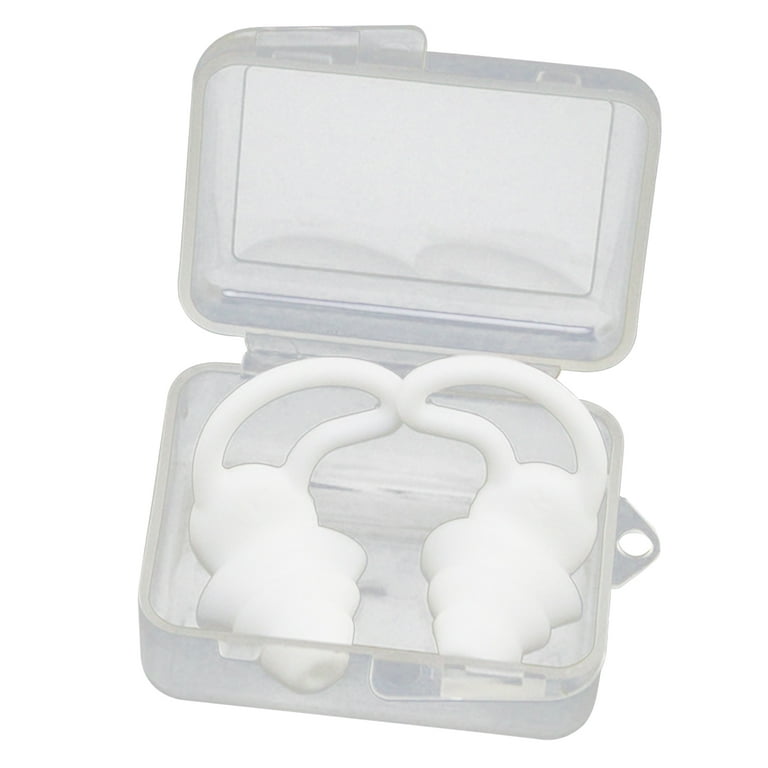 Silicone Ear Plugs for Noise Reduction - Reusable Soft Comfortable