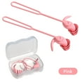 thumbnail image 1 of Swimming Ear Plugs with Lanyard Noise Reduction Comfortable Fit for Swimmers Swimsuit Accessories, 1 of 2
