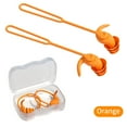 thumbnail image 1 of Swimming Ear Plugs with Lanyard Noise Reduction Comfortable Fit for Swimmers Swimsuit Accessories, 1 of 2