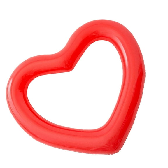 Swimming Equipment Heart-shaped Ring Blow up Water Pool Float Inflatable