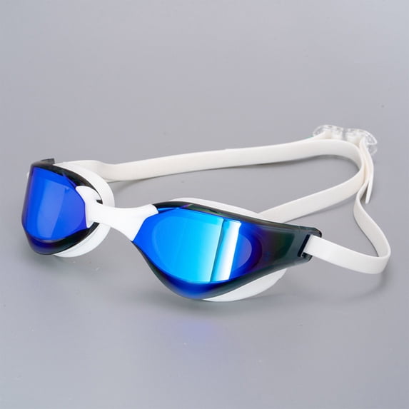 Swimming Essentials Anti-Fog Swimming Goggles for Adults - UV Protection & Scratch-Resistant Lens for Indoor/Outdoor Use, Small Frame And HD Lens