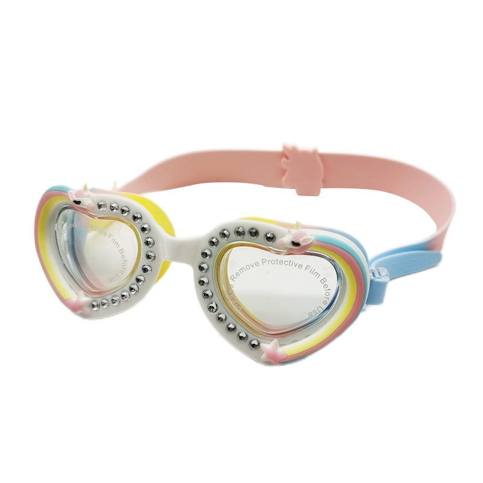 Swimming Goggle for Children Kids Swim Eye Protector Heart Shape Swim