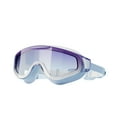 thumbnail image 1 of Swimming Goggles, Adult Swim Glasses, Large Frame Gradient Electroplated Swimming Goggles with Anti-Fog PC Lenses, Adjustable Silicon Strap for Comfortable Unisex Use, 1 of 5