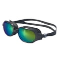 thumbnail image 1 of Swimming Goggles, Anti-Fog Anti-UV No Leak Clear Vision Swim Goggles with Replacement Nose Bridge for Water Sports & Pool Training(Black,43cm)(Black,43cm), 1 of 6