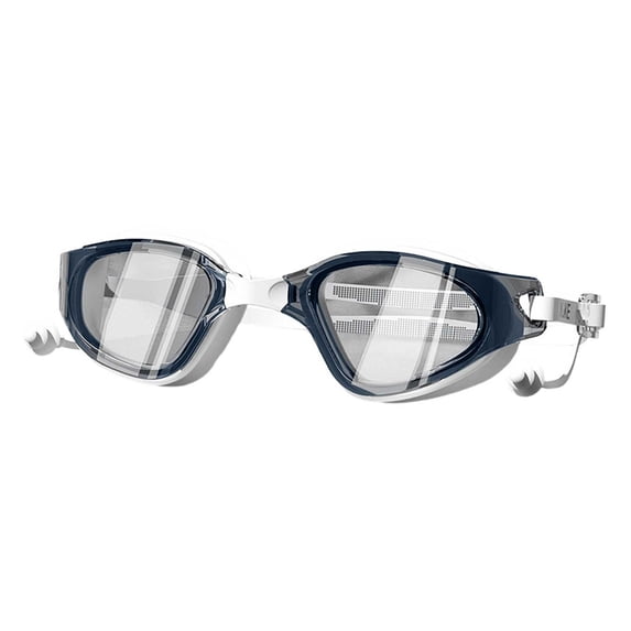 Swimming Goggles, Anti-Fog No Leak Adjustable Soft Nose Bridge Swim Goggles for Pool Training & Water Activities(Sky Blue,18x4cm)(Sky Blue,18x4cm)