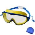 thumbnail image 1 of Swimming Goggles, Leak-Proof, Anti-Fog Pool Glasses, HD Wide View Swim Goggles with Ear Plugs, 1 of 5