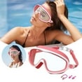 thumbnail image 1 of Swimming Goggles Set For Adults Swim Accessories With Nose Clip Ear Plugs Comfortable Durable Polycarbonate Lens For Training And Leisure, 1 of 6
