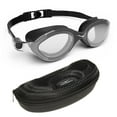 thumbnail image 1 of Swimming Goggles Swim Goggles for Adults Men Women Kids Youth Girls Boys Children SX (Black Goggles + Black case), 1 of 2