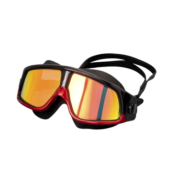Swimming Goggles for Adults Kids Anti Fog UV Protection Silicone Material Adjustable Strap for Pool Beach Water Sports