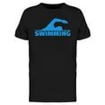 thumbnail image 1 of Swimming  Graphic T-Shirt Men -Image by Shutterstock, Male XX-Large, 1 of 2