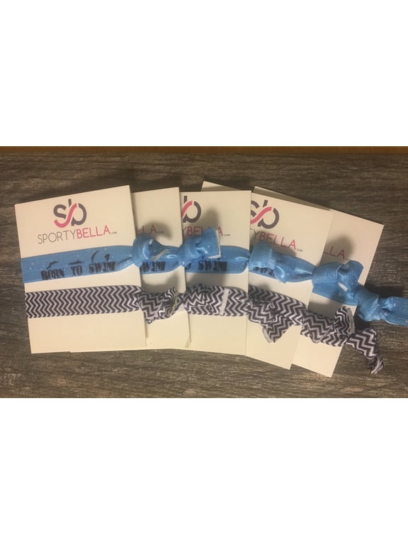 Swimming Hair Ties- Girls Swimming Accessories- Swim Jewelry - Perfect Gift For