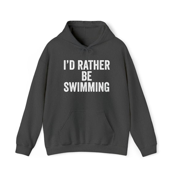 Swimming Hoodie, Gifts, Hooded Sweatshirt