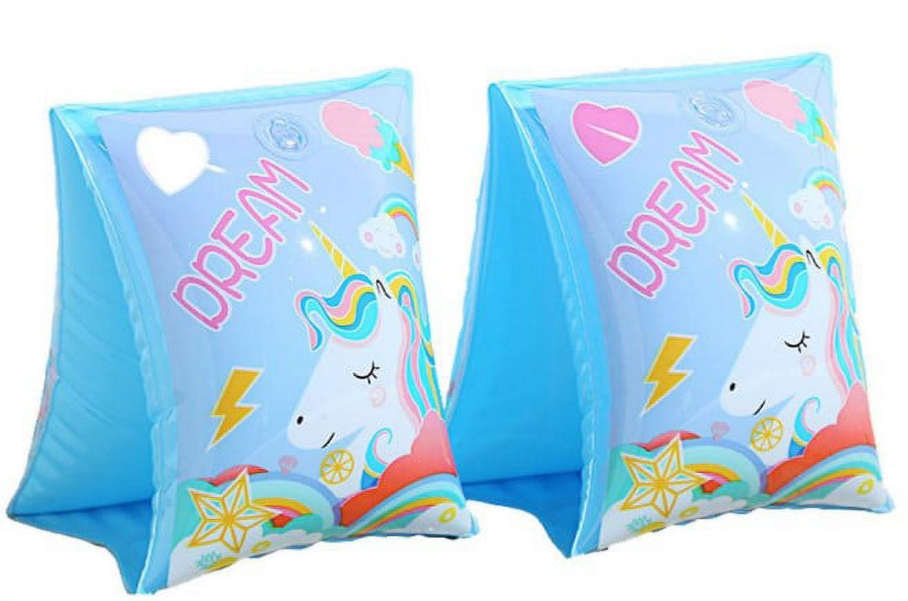 Swimming Inflatable Arm Float Ring Bands for Toddlers, Kids, and Adults