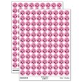 thumbnail image 1 of Swimming Kawaii Chibi Duck Billed Platypus 200+ Round Stickers - Light Pink - Matte Finish - 0.50" Size, 1 of 3