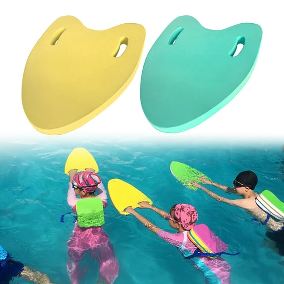 Swimming Kick Board Thick Training Tools Hole Handles Swimming Floating Board