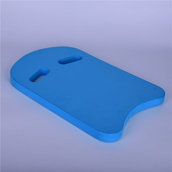 Swimming Kickboard Kids Adults, Safe Pool Training Aid Float Foam Board, High Density EVA Strong Buoyancy Ergonomic Handle Swim Tool, Blue