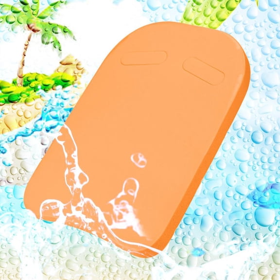 Swimming Kickboard, Vibrant Orange Buoyant Kickboard, Durable EVA Pool Accessory for Kids Adults Beginner Swimming Training (Orange)
