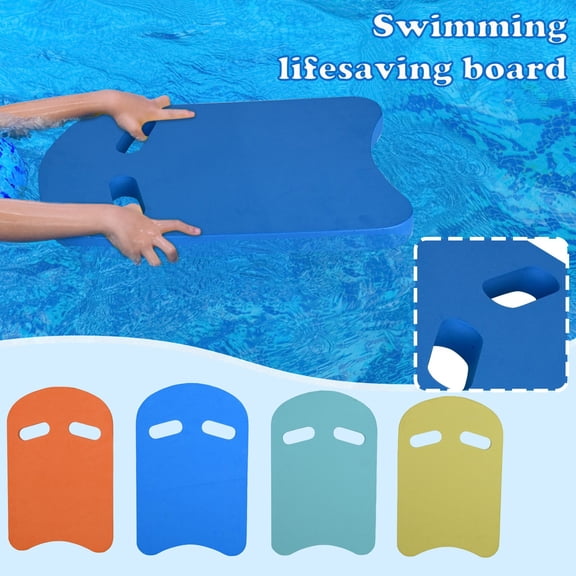 Swimming Kickboard for Adult Kids, Buoyant U Design Floating Board, Safe Pool Exercise Accessory Ideal for Learner Daily Training (Orange)