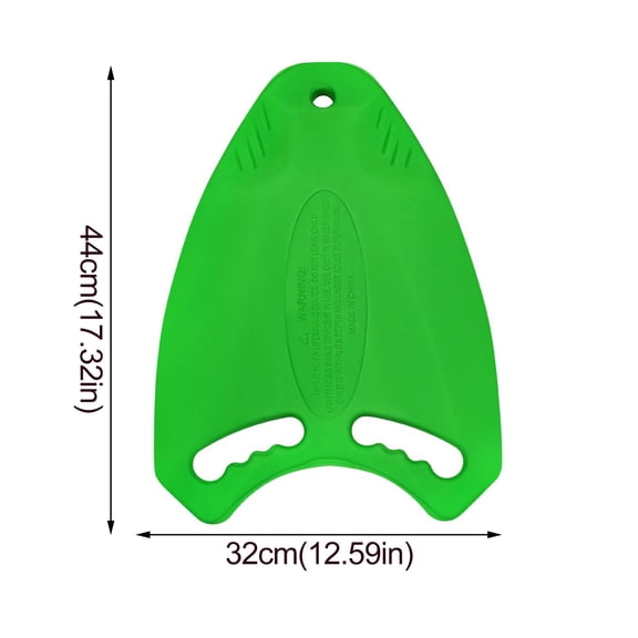 Swimming Kickboard with Back Float and Waist Float Training Aid, Green for Swim Practice and Pool Exercise