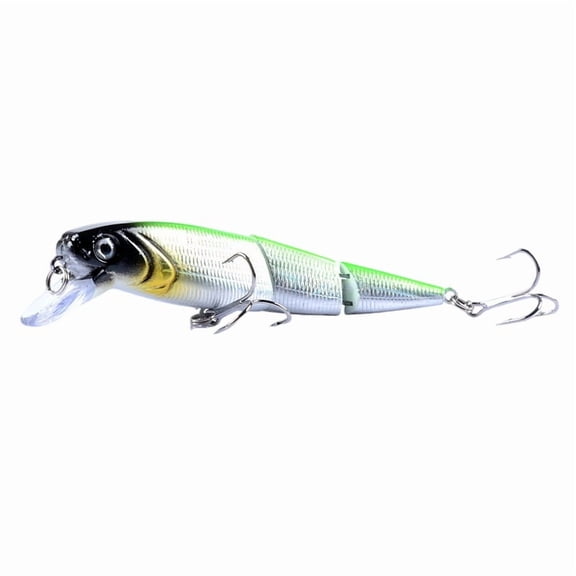 Swimming Lures Multi Jointed Swimbaits with Hook 10.5cm Fishing Lure Artificial Hard Baits for Trout