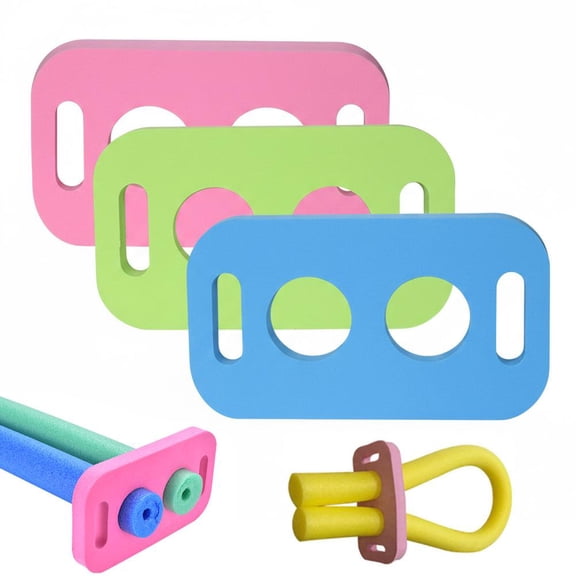 Swimming Noodle Floating Connector Swim Pool Noodles Accessories, Heavy-Duty Training Accessories for Backyard Party Beach Games Diving Lake, 3 Pack