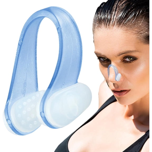 Swimming Nose Clip | Silicone Nose Clip | Anti Choking Clips, Soft Nose Protector for Adult, Swimming
