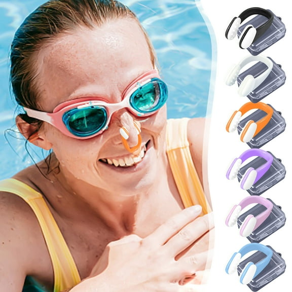 Swimming Nose Clip, Silicone Nose Clip for Adults, Waterproof Nose Plug, Sesolution Grip for Swimming,Vsgery