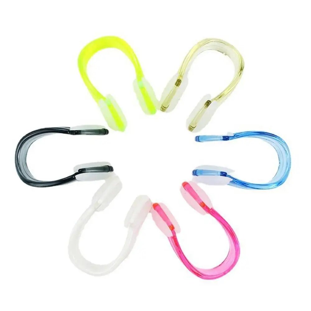 Swimming Nose Clip Training Nasal Plug AntiChoking Silicone Diving Nose Clip Children Adults