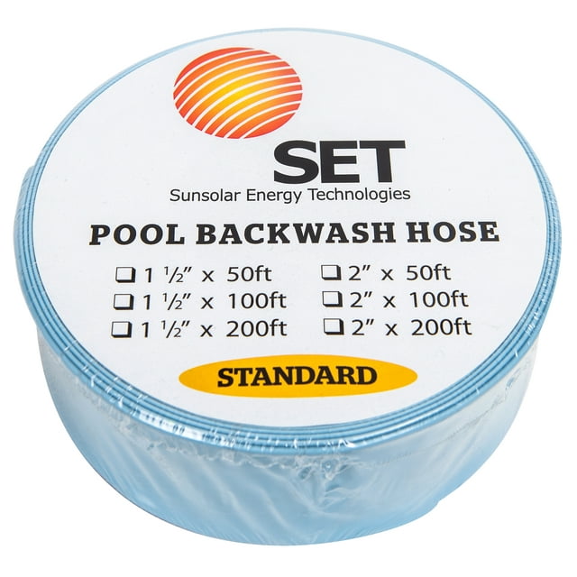 Swimming Pool 2" Backwash Discharge Hose 50 ft long