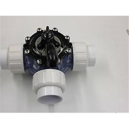 Swimming Pool 3-Way PVC Diverter Valve