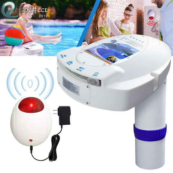 Swimming Pool Alarm Above/In-ground Immersion Safety System w/Remote Receiver