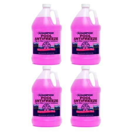 Swimming Pool Anti-Freeze, -50 Degrees, Non-Toxic | 1 Case (4 Gallons)