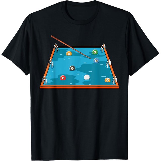 Swimming Pool Billiard Player Snooker TShirtS