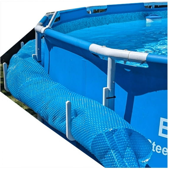 Swimming Pool Cover Holder Storage Rack Folding Side Brackets