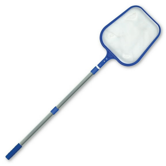 Swimming Pool Debris and Leaf Skimmer Net with 48" Telescopic Handle