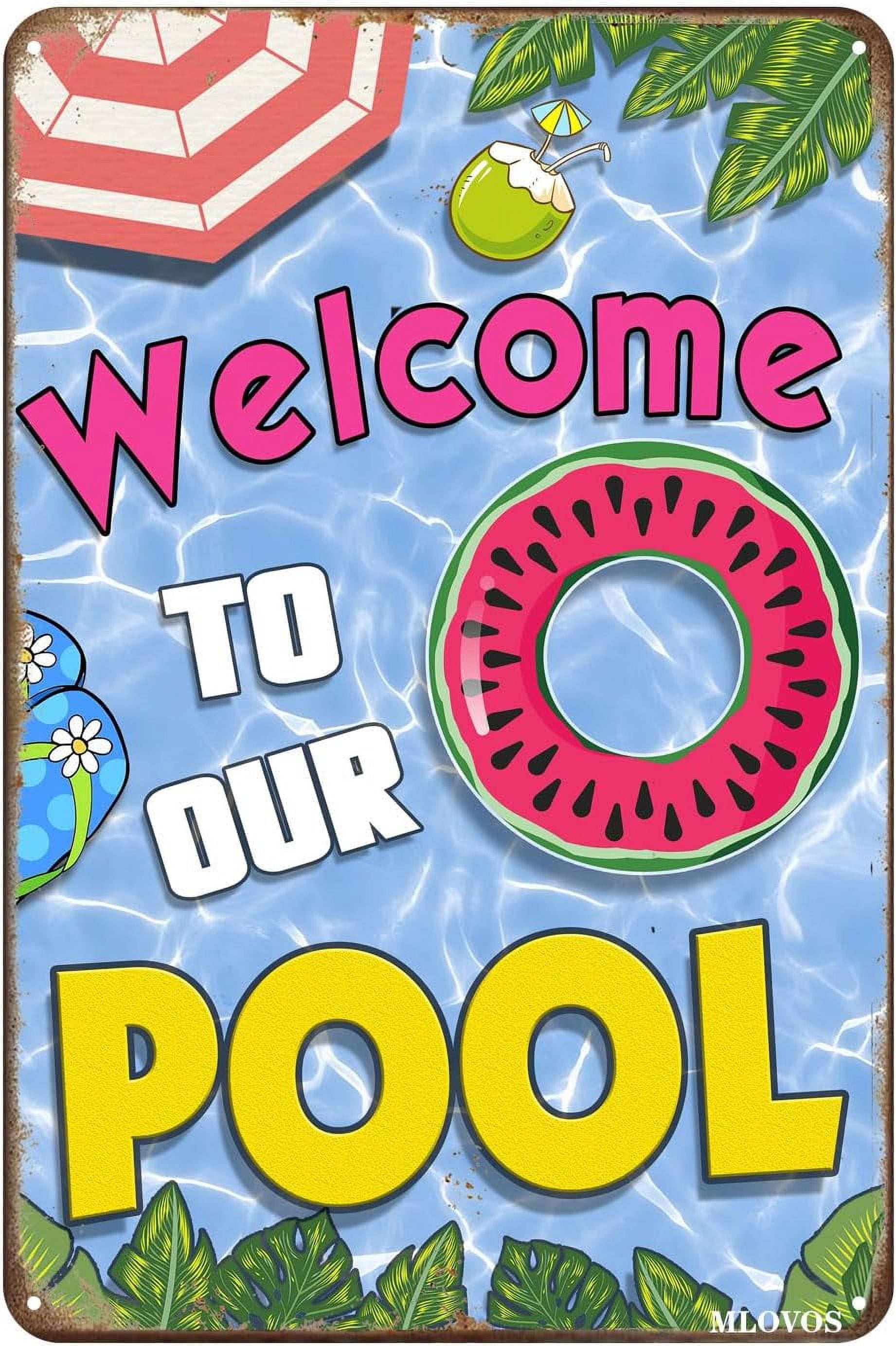 WELCOME TO OUROOL NOTICE THERE'S NOP IN IT. LET'S KEEP IT THAT WAY! : Yard Signs