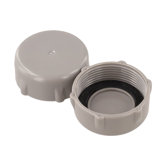 Swimming Pool Drain Valve Cover Replacement P6H1158 2PCS for Model For P01006 Pool Drain Valve with Reliable Seal for Enhanced Safety (gray)