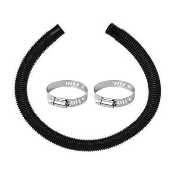 Swimming Pool Filter 1.5m Hose Metal Clamp Replacement Easy to Install Durable for Above Ground Pool