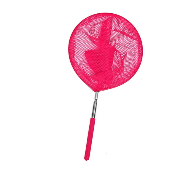 Swimming Pool Fishing Net Skimmer Pond Bathtub Leaves, Catching Insect Net Outdoor Tools for Catching Bugs Fish Insect Ladybird, Extendable 34" Inches and Anti Slip Grip