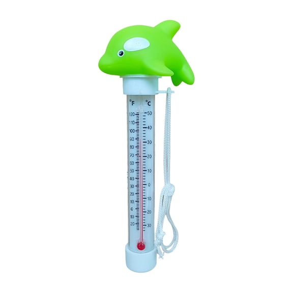 Swimming Pool Floating Temperature Gauge Meter, Cartoon Animal Design Water Thermometer, Portable Outdoor Measurement Equipment for Home Spa