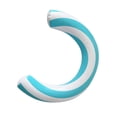 thumbnail image 1 of Swimming Pool Floats - Curved Inflatable Adult Float Tubes for at Ocean Lake and Party Gatherings, 1 of 6