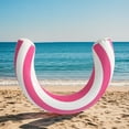 thumbnail image 1 of Swimming Pool Floats for Adults - Inflatable Curved Portable & Lightweight Pool Accessories for Ocean Lake and Party, 1 of 5